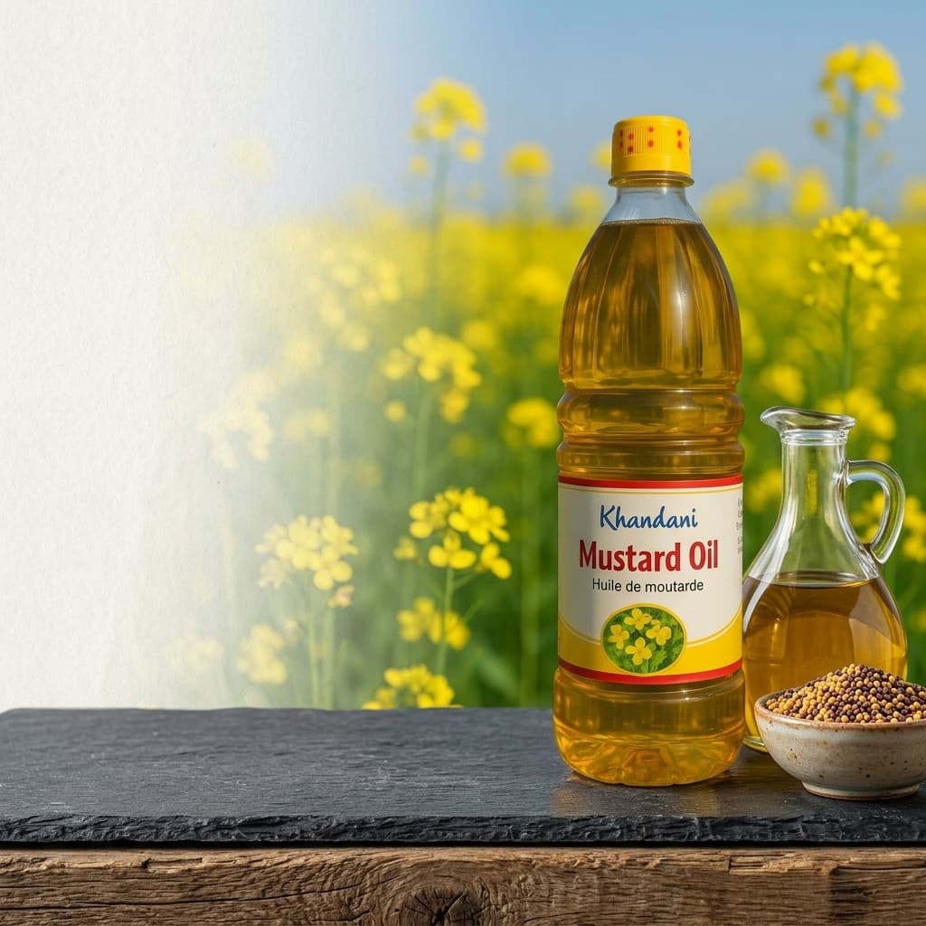 Pure Cold-Pressed Mustard Oil